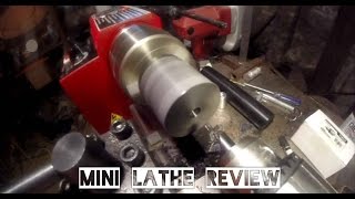 Harbor Freight 7x10 Mini Lathe Review 93212 [upl. by Ecnerrat]