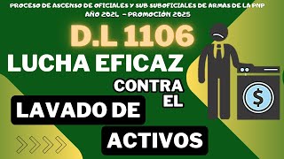 ASCENSO PNP 2024  PROMOCIÓN 2025 Lucha eficaz contra el lavado de activos y otros delitos [upl. by Collier]