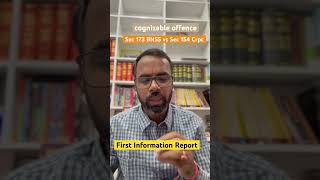 bnss First information report section 173 bnss  section 154 crpc  cognizable offence [upl. by Vidal]