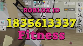 FITNESS Roblox Song Codes [upl. by Parris704]