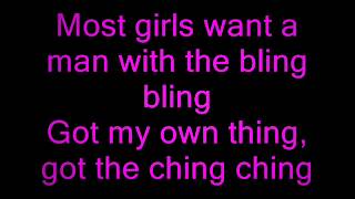 Pnk Most Girls Lyrics [upl. by Llyrrad]