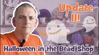 Small Bead Business Vlog Episode 11 Halloween in the Bead Shop [upl. by Ailelc]