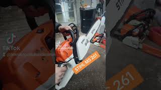 STIHL MS 261 Full Gas stihlchainsaw stihlmschainsawparts chainsaw motorsäge motorsåg [upl. by Kornher]