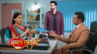 Adit Happy To See Mangal Got Job In His Office  MANGAL LAKSHMI  UPCOMING TWIST [upl. by Dwain]