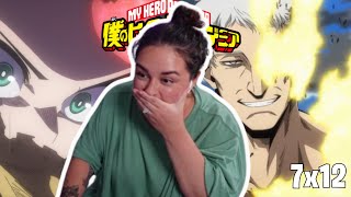 HOPE IS HERE DEKUS BADASS ARRIVAL PEACHY KEEN  My Hero Academia Season 7 Episode 12 Reaction [upl. by Kenway569]