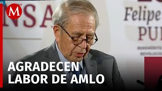 Entre lágrimas y emotivos mensajes despiden a AMLO en la Mañanera [upl. by Soloman]