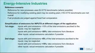 GHG emission calculations for Energy Intensive Industries – Presentation by JRC [upl. by Luamaj812]