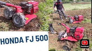 HONDA FJ500 POWER WEEDERTHE BEST POWER WEEDER EVER ON FIELD [upl. by Nyer701]