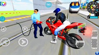 🔴LIVE✅ 3D Driving Class Simulator Bullet Train Vs Motorbike – Epic Bike Driving Gameplay [upl. by Skipper]