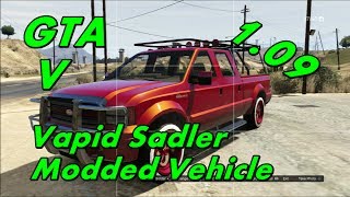 GTA V Online Modded Vapid Sadler 109 [upl. by Tommi]