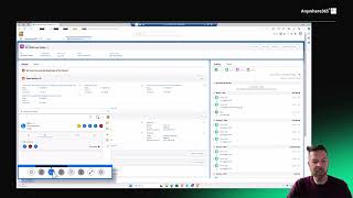 Anywhere365 Salesforce CTI Integration [upl. by Dynah]