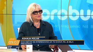 Mira AdanjaPolak Gostovanje na TV quotNova Squot 2792023 povodom smrti Jagoša Markovića [upl. by Kimon495]