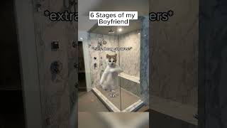 Stages of My Boyfriend catmemes relatable shorts relationship [upl. by Irec]