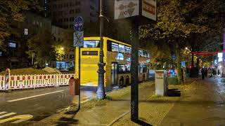 Berliner Straßen  Yorckstraße in der Nacht [upl. by Jerz]