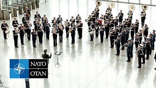 NATOs 75 Anniversary Celebration at NATO Headquarters in Brussels 04 APR 2024 [upl. by Nomael754]