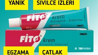 FİTO KREM 💯 DOĞUM ÇATLAKLARI ✅ EGZAMA ✅ SİVİLCE İZLERİ ✅ [upl. by Saberio]