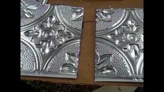 Secrets of Tin Ceiling Tile Installation [upl. by Essirehc]