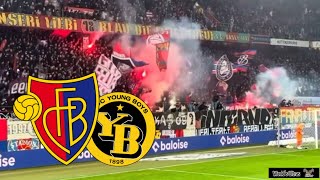 FC Basel Fans gegen YB  World‘s Ultras [upl. by Naillik980]