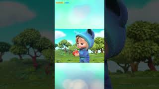 🍎 Five Apples in the Apple Tree  Dave and Ava Nursery Rhymes amp Baby Songs Shorts  Kids Songs 🍎 [upl. by Anaher80]