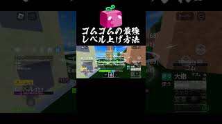 【ブロックスフルーツ】ゴムゴムの実はレベル上げではやっぱ最強！ bloxfruits ブロックス ブロックスフルーツ roblox ロブロックス [upl. by Barron]