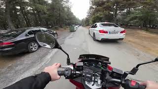 POV İstanbul  Sym Jet X 125  DJI osmo 3  12 2K motorcycle actioncamera motovlog [upl. by Heinrick]