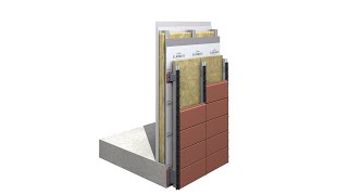 CMS20  Single Skin Terracotta Cladding Support System [upl. by Noryv]