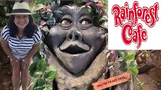 Rainforest Café Store Tour includes thunderstorm  Disney Springs Florida [upl. by Short252]