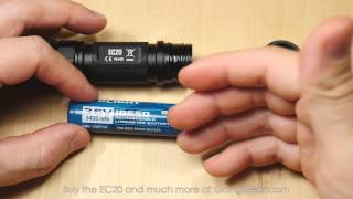 Nitecore EC20 960 Lumen Flashlight Extended Review [upl. by Airlia]