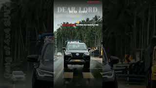 Fortuner 😈driving on highway 🛣️in Rain💯fortuner suv trending ‎gangof4x4suvs43 [upl. by Sollars]