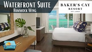 Inside Bakers Cay Resort Key Largo FL Premium 1 Bedroom Waterfront Suite Hammock Wing [upl. by Sara-Ann]