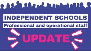 NSW independent schools Professional and operational staff MEA update [upl. by Weingarten]