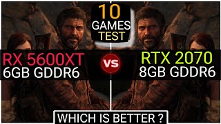 RX 5600 XT vs RTX 2070  Test In 10 Games  Which Is Better [upl. by Templa]