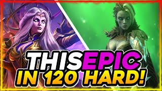 NO LEGENDARY VS DARK FAE  DARK ELHAIN IS OP  RAID SHADOW LEGENDS [upl. by Huppert]