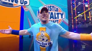 John Cena Return Entrance – WWE Smackdown Sep 1st 2023 [upl. by Enasus]