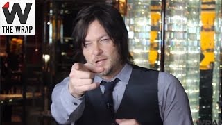 Walking Dead Star Norman Reedus Answers Your Twitter Questions and Plays the Name Game [upl. by Anelis]