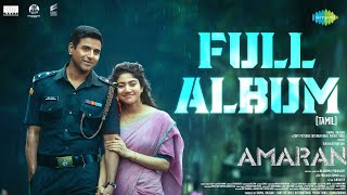 Amaran  Full Album  Sivakarthikeyan Sai Pallavi  GV Prakash Kumar  Rajkumar Periasamy [upl. by Frazier]