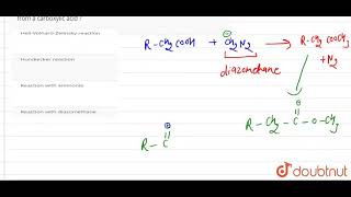 Which of the following reactions involves the formation of a methyl ester from a [upl. by Elbring121]