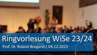 Ringvorlesung des Präsidenten der JLU Prof Dr Roland Borgards [upl. by Ecirtnom]