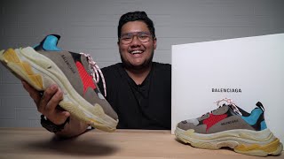 5 PERKARA  BALENCIAGA TRIPLE S REVIEW [upl. by Okim]