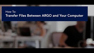 DigiOS How To Transfer Files Between ARGO and Your Computer [upl. by Hahnert]