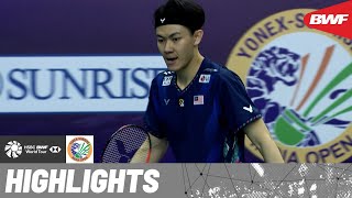 Brian Yang squares up against Lee Zii Jia [upl. by Jarus157]