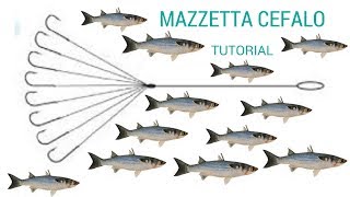 MAZZETTA per CEFALO a FONDOCome la REALIZZO TUTORIAL [upl. by Katlaps]