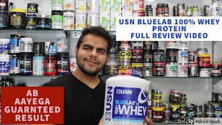 EK AISA PROTEIN JISSE MILEGA SABSE ACHA RESULT  Usn Whey Protein Full review [upl. by Gilder900]