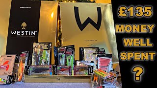 Westin Lure Fishing ADVENT CALENDAR  Contents and Review [upl. by Matilda56]