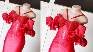 SEWING TIPS for corset topsdress basquecorset corset [upl. by Kissiah]