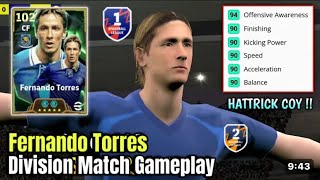 fernando torres efootball 2025💋 Division Match Gameplay 🌸 [upl. by Aihsetal]