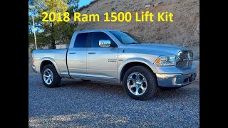 2018 Ram 1500 leveling  lift kit install [upl. by Peace857]