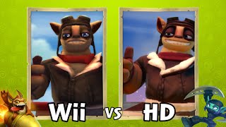 Skylanders Swap Force  Wii vs HD Cutscene Graphics Comparison [upl. by Esilanna]