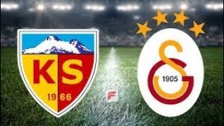 Galatasaray  Kayserispor macı canlı izle [upl. by Natalya]