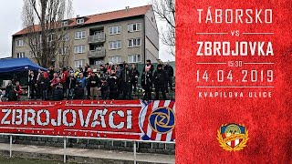 Fandění Zbrojováků FC MAS Táborsko  FC Zbrojovka Brno 12 [upl. by Vladimir380]